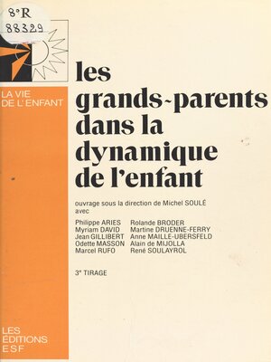cover image of Les grands-parents dans la dynamique de l'enfant